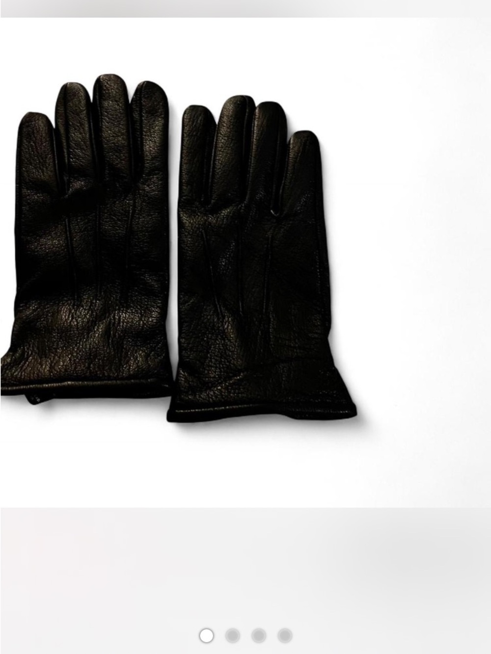 Zara Women’s Classic Black Gloves